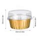 Disposable Aluminum Cup Round Small Aluminum Foil Container For Cakes
