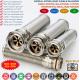 NPT Thread Stainless Steel EMC Cable Glands (Cord Grips) IP68 with Spiral Flex Protector