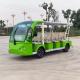 14 Seats Electric Sightseeing Car Golf Cart Shuttle 220v FRP Material