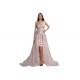Applique High Low Tulle Train European Style Evening Dresses Formal Dress For Women