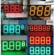 Outdoor 5000mcd 48in Led Gas Price Panel 20W Full Color waterproof dustproof