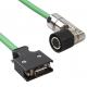 V90 6FX3002-2DB10 Encoder Cables Servo Motor Connector Plug with Green Cable Fixed Installation