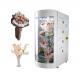 Remote Upload Ads Flower Vending Machine 100V With Cooling System Contactless