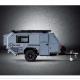 Small 1500kg Folding Off Road Camper Trailer 1000mm Heavy Duty Guide Rail With Tent