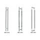 Different Shape Stainless Steel Bar Pull Handles Furniture Accessories Wear - Resistant