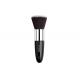 Private Label Luxury Duo Color Flat Kabuki Makeup Brush With Short Black Handle