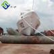 Big Carrying Capacity Inflatable Boat Lift Bags , Pneumatic Lifting Bags Black