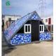 Mobile Triangle Foldable Office Container Color Optional Home Site Camping Facility Steel