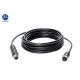 High Transmission 4 Pin Screw Connector Cable for School Bus Camera Security Monitor System