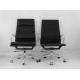 107-115cm Adjustable Height Office Chair , PU High Back Leather Executive Chair