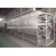 375kg/h Steam Heating Conveyor Mesh Belt Dryer For Fruit