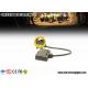 376G Yellow Water Proof Underground Led Miners Cap Lamp With 8000lux Strong Brightness