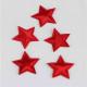 Red Satin Padded Applique Crafts DIY Decoration Eco - Friendly Holiday Appliques