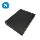 Elegant Apparel Packaging Boxes , Black Personalized Clothing Boxes