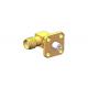 50Ohm SMA Flange Mount 4 Holes Right Angle RF Connector