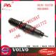 Diesel inyector Fuel Injector Electronic Unit Injectors nozzle Bebe4d09001 20702362 For Ma-ck Md11 3504