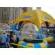 Inflatable pool with roof , inflatable pool cover , water ball pool