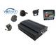 720P HD video recording DVR 3G GPS WIFI people counter 4CH HDD AHD MDVR for bus