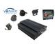 Bus HD 720P Car DVR SD Card Drive Hybrid Storage with GPS Tracking