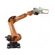 robot intelligent KR 210 R2700 EXTRA 6 axis robot arm with welding head for spot welding  KUKA industrial robot