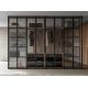 Modern Customized Glass Wardrobe Fitted Bedroom Closet
