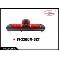 Black Brake Light Camera IP68 Waterproof For Caravan Backup / Rear View
