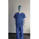 S&J Disposable scrub suit uniform non woven material  scrub suit Medical Uniform Women and Man Scrubs Set