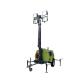 Easy To Operate 9 Meters High Mast Diesel Generator Light Trailer For Warehouse Monitoring
