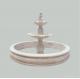 3 tier outdoor garden marble water fountain stone pool