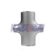 ASME B16.9 ASTM A403 BW SS Stainless Steel Cross