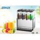 Four Tanks Cold Drink Dispenser Commercial / Juice Beverage Dispenser