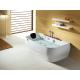 Alkali Free Whirlpool Massage Bathtub Sanitary White Acrylic Tub M1786