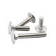 Carriage Bolt 304 Stainless Steel M28 Hex Bolt And Nut DIN 933 Plain Round Head Bolts