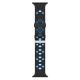 Two tone colors 38 40 42 44 mm Silicone Watch Strap for Apple Watch