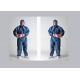 Anti Static Flame Resistant Disposable Coveralls Superior Breathable Weight 50 - 65gsm