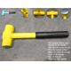 2LB-20LB Forged Steel Sledge Hammer with colored steel handle (XL0124-1)