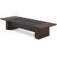 Modern Luxury 3.8M Office Meeting Table And Chairs Wooden Melamine Board