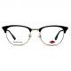 FM7037 Womens Stainless Steel Square Optical Frames