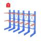 Industrial Single Cantilever Rack for Sheet Metal Storage Weight Capacity 300-1500kgs/arm