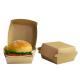 Eco-friendly customized hamburger box fast food grade corrugated cardboard packaging and takeaway box