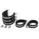 Stainless steel loop clamps | Loop clamps | hose clamp with rubber with 304 stainless steel, 316 stainless steel