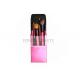 Travel Cosmetic Makeup Brush Gift Set Cruelty Free With Magnetic Folded Brush Case