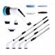 7 In Electric Spin Scrubber Handheld Power Drill Brush Set For Cleaning Bathtub