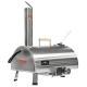 12 Inch Automatic Rotating Outdoor Pizza Oven Portable Wood Fired Pizza Grill Oven