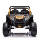 555*2 Motor White 24V Kids Ride On Car 2022 Rechargeable Electric UTV with Two Seats