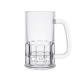 Shatterproof Plastic Beer Glasses With Handle 12oz Plastic Beer Stein Unbreakable