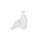500ml HDPE Plastic Cosmetic Packaging Bottle With 3cc Output Foaming Hand Soap shampoo Pump Bottle UKF10