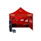Double Side Printing Folding Canopy Tent Promotional Pop Up Tents With Removable Walls