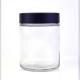 Straight Sided Airtight Clear 10oz 18oz 300ml 500ml Glass Child Resistant Jar with CR L