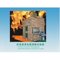 Standard Bunched Cable Flammability Test Chamber 1M / S Speed 0.1Mpa Gas Pressure